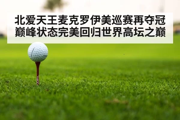 北爱天王麦克罗伊美巡赛再夺冠 巅峰状态完美回归世界高坛之巅